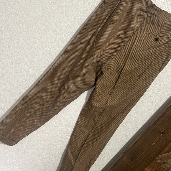 Ralph Lauren 2 piece set plaid high rise trousers and blazer jacket, size 8 - Picture 7 of 13